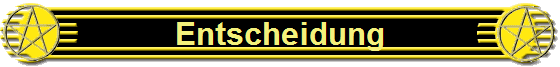 Entscheidung